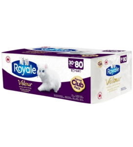 Royale Bathroom Tissue - Velour 30 80