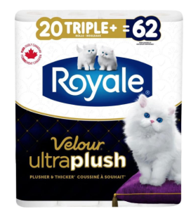 Royale Bathroom Tissue - Ultra Plush 20 62
